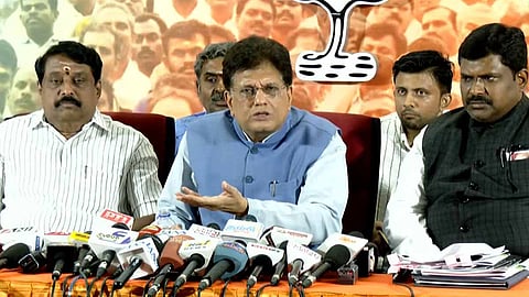 TN Election 2026 | நாட்டிலேயே மிகவும் பொறுப்பற்ற மாநில அரசு என்றால் அது தமிழ்நாடு அரசுதான்: பியூஷ் கோயல் கடும் குற்றச்சாட்டு