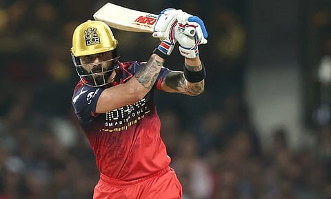 IPL 2026 | முதல் விக்கெட்டை இழந்த ஆர்சிபி.. 28 ரன்களில் விராட் கோலி அவுட்