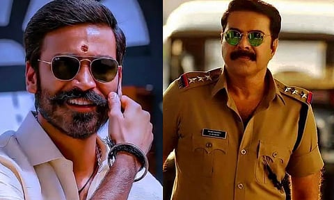 தனுஷுக்கு வில்லனாக போலீஸ் கதாபாத்திரத்தில் நடிக்கும் மம்மூட்டி? | D55