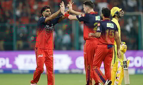 IPL 2026 | சி.எஸ்.கே.-வுக்கு எதிராக 250 ரன்கள்.. சாதனை படைத்த ஆர்.சி.பி அணி