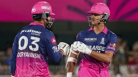 IPL 2026 | மும்பை அணிக்கு 151 ரன்களை இலக்காக நிர்ணயித்தது ராஜஸ்தான் ராயல்ஸ்