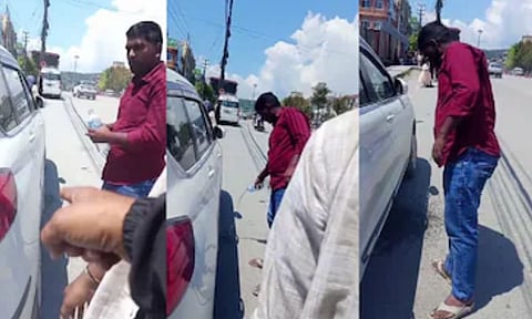 "இது ஒன்னும் இந்தியா கிடையாது.." சாலையில் 'குட்கா' துப்பிய இந்திய நபர்களை கண்டித்த நேபாள இளைஞர் - வீடியோ வைரல்