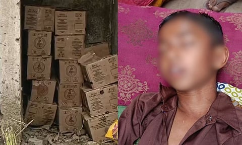 குடிபோதையில் வீட்டுக்குச் சென்ற 4-ஆம் வகுப்பு மாணவன்.. பீகார் அரசுப் பள்ளி கழிவறையில் 204 லிட்டர் மது பறிமுதல்