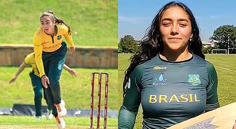 ஒரு போட்டியில் 9 விக்கெட்டுகள்... டி20 கிரிக்கெட்டில் வரலாறு படைத்த பிரேசில் வீராங்கனை