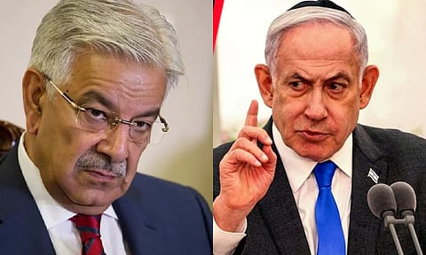 "இஸ்ரேல் மனிதகுலத்திற்கே சாபக்கேடு.. புற்றுநோய்'' - அமைதி பேச்சுவார்த்தைக்கு இடையே பாக். அமைச்சர் கருத்தால் சர்ச்சை