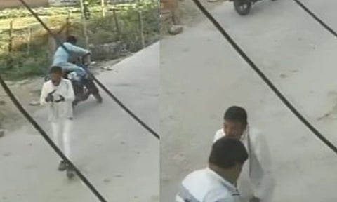 நடைபயிற்சி சென்ற வழக்கறிஞர் சுட்டுக் கொலை - பரபரப்பு வீடியோ | Uttar pradesh