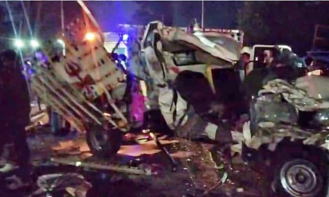 நெடுஞ்சாலையில் பல வாகனங்கள் மோதி கோர விபத்து - 13 பேர் உயிரிழப்பு |
Bihar