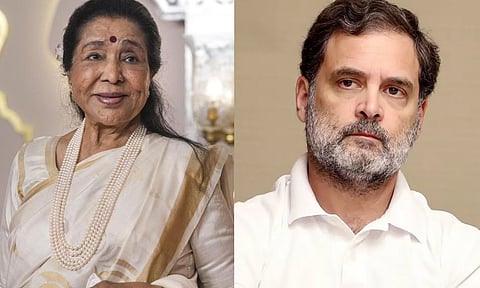 இசை உலகின் பேரிழப்பு..! ஆஷா போஸ்லே மறைவுக்கு ராகுல் காந்தி இரங்கல்