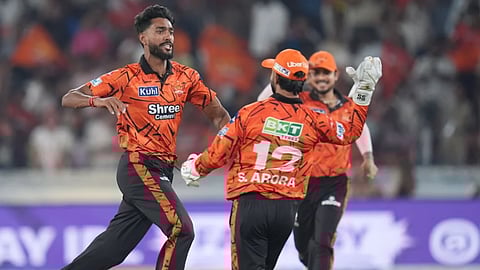 IPL 2026 | சன்ரைசர்ஸ் அபார பந்துவீச்சு... ராஜஸ்தானை 57 ரன்கள் வித்தியாசத்தில் வீழ்த்தி அசத்தல்