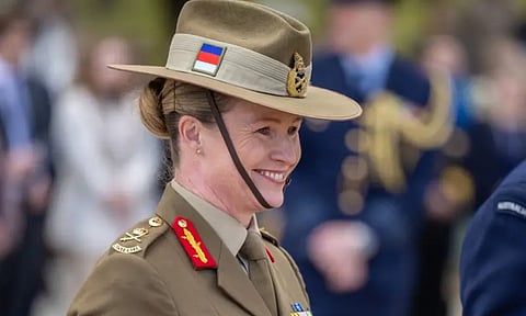For the first time in its 125-year history... A woman to lead the Australian Army!