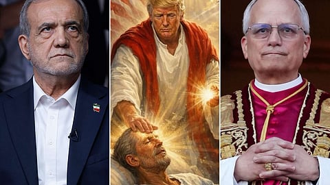இயேசுவை அவமதிப்பதை ஏற்றுக்கொள்ள முடியாது.. போப் லியோவை மிரட்டிய டிரம்ப்-க்கு ஈரான் அதிபர் கண்டனம்