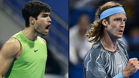 Barcelona Open | அல்காரஸ், ரூப்லெவ் முதல் சுற்றில் வெற்றி