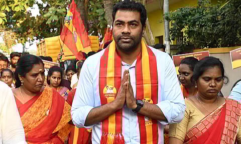 வேட்புமனுவில் மனைவியின் சொத்து விவரம் குறிப்பிடவில்லை..!- ஆதவ் அர்ஜூனா மீது புகார்