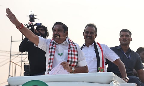 ‘தி.மு.க.வை அகற்றத்தான் பா.ஜ.க.வுடன் கூட்டணி வைத்தோம்’ - எடப்பாடி பழனிசாமி