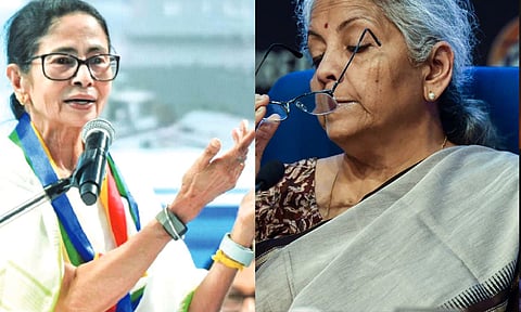 தேர்தல் நடத்தை விதிகளை மீறிய நிா்மலா சீதாராமனை பதவி நீக்கம் செய்ய வேண்டும் - மம்தா ஆவேசம்