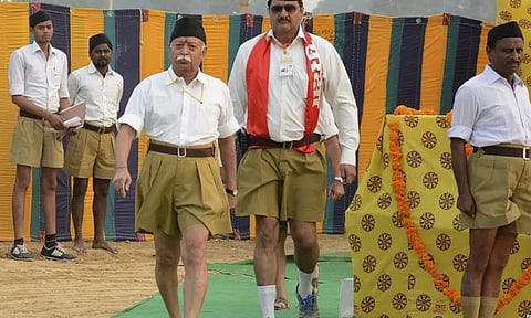 ஆர்எஸ்எஸ் நூற்றாண்டு விழா விளம்பரங்களுக்கு ரூ.76 லட்சம் செலவிட்ட மத்திய அரசு!