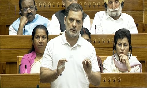 தொகுதி மறுவரையறை மசோதா: மத்திய அரசின் செயல் வெட்கக் கேடானது- ராகுல் காந்தி