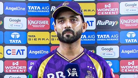 IPL 2026 | சாய் சுதர்சன், சுப்மன் கில் சிறப்பாக பேட் செய்தனர்... ரஹானே பாராட்டு