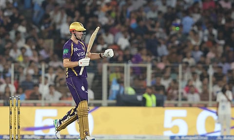 கேமரூன் அரைசதம்...180 ரன்களுக்கு ஆல் அவுட்டான கொல்கத்தா... மீண்டும் வெற்றிப்பாதைக்கு திரும்புமா குஜராத்?