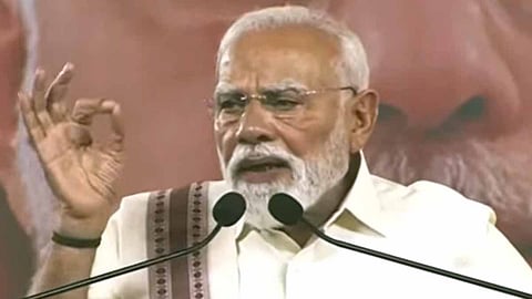 தமிழகத்திற்கு அதிக எம்.பி.-க்கள் இடம் கிடைப்பதை தி.மு.க. விரும்பவில்லை: பிரதமர் மோடி விமர்சனம்