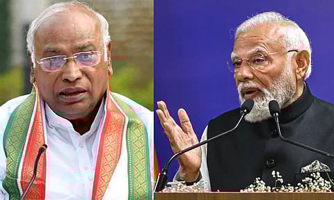 காங்கிரஸை 59 முறை குறிப்பிட்டு.. விரக்தியில் பேசும் மோடி.. பெண்கள் இடஒதுக்கீட்டை இப்போதே அமல்படுத்துங்களேன் - கார்கே