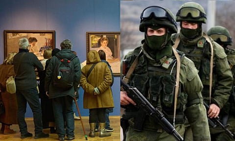 உக்ரைன் அருங்காட்சியகத்தில் 10,000-க்கும் மேற்பட்ட அரிய ஓவியங்களை கொள்ளையடித்த ரஷியா!