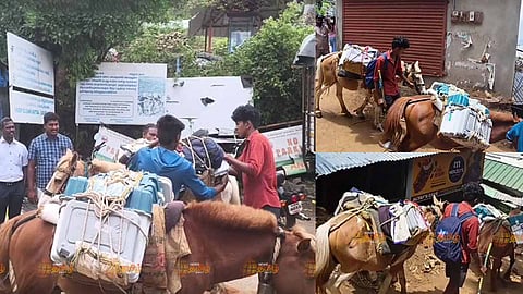 குதிரை மூலம் கொண்டு செல்லப்பட்ட வாக்கு இயந்திரங்கள் | TN Election 2026