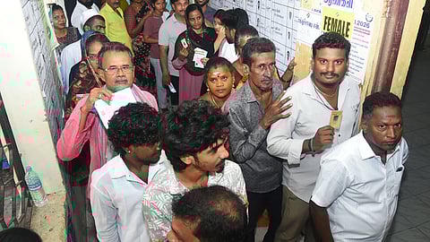 TN Assembly Election| காலை 11 மணி நிலவரப்படி 37.56 சதவீதம் வாக்குப்பதிவு