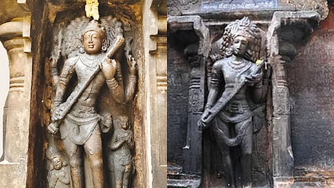 வீணையுடன் காட்சி தரும் தட்சிணாமூர்த்தி