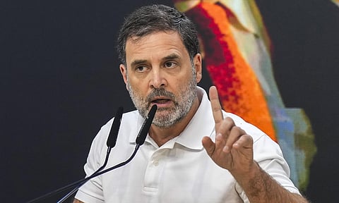 "நீதி கெஞ்சி கேட்பதல்ல, போராடிப் பெறுவது"- காஜிப்பூர் விவகாரத்தில் ராகுல் காந்தி ஆவேசம்