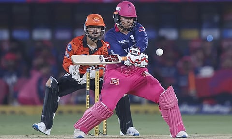 IPL 2026 | அதிரடியாக ஆடிய சூர்யவன்ஷி..! ஐதராபாத் அணிக்கு எதிராக 228 ரன்கள் குவித்த ராஜஸ்தான்