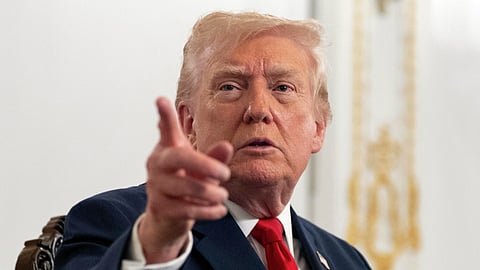 Trump | ஹார்முஸ் விவகாரம்... பாதுகாப்பு குழுவுடன் அதிபர் டிரம்ப் முக்கிய பேச்சுவார்த்தை