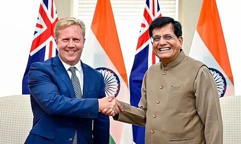 இந்தியா-நியூசிலாந்து இடையே இன்று வர்த்தக ஒப்பந்தம் கையெழுத்து