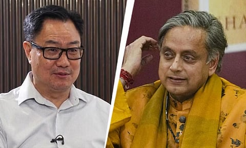 ‘காங்கிரஸ் பெண்களுக்கு எதிரானது என்பதை சசி தரூர் ஒப்புக்கொண்டார்’ - கிரண் ரிஜிஜு