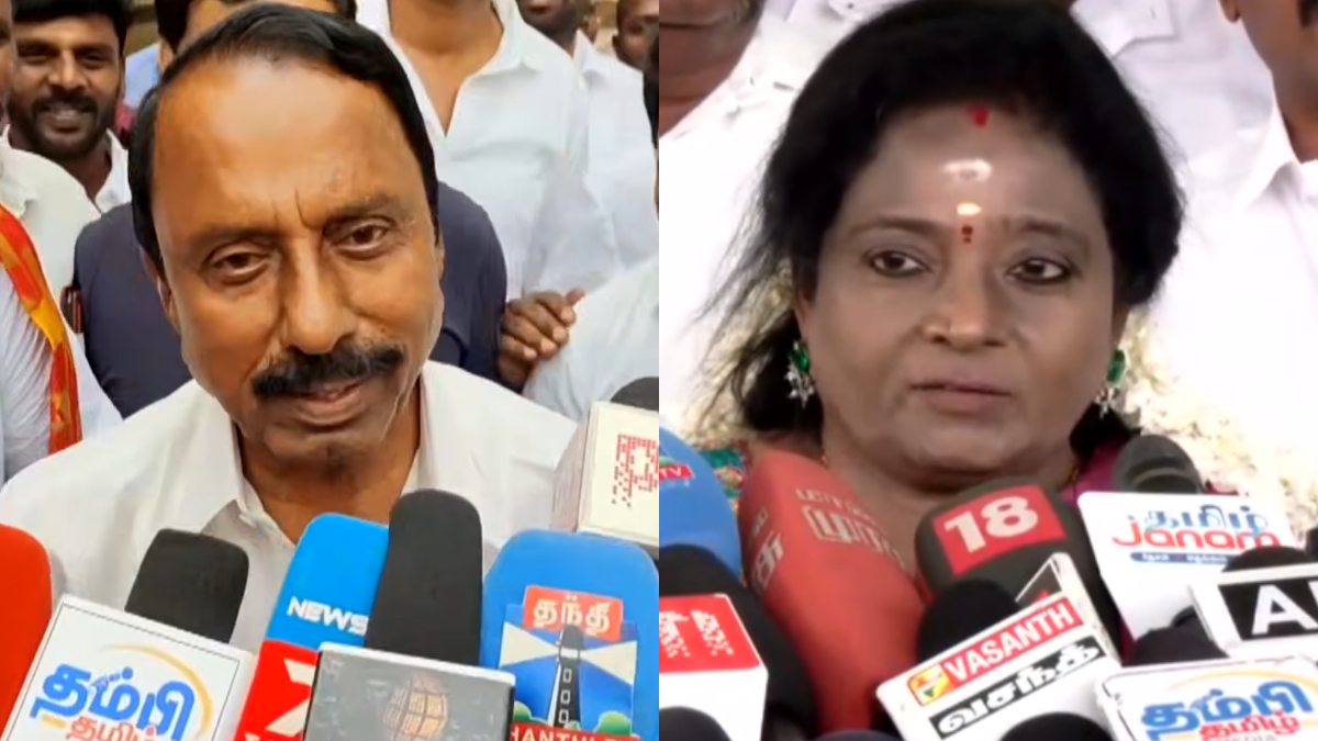 TVK | 200 தொகுதிகளில் த.வெ.க. வெற்றி... செங்கோட்டையன் கருத்துக்கு தமிழிசை சவுந்தரராஜன் சொன்ன நறுக் கமென்ட்