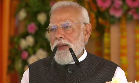 உ.பி-ஐ இழிவுபடுத்தி அதன் மூலம் அரசியல் ஆதாயம் தேடுகிறது தி.மு.க- பிரதமர் மோடி