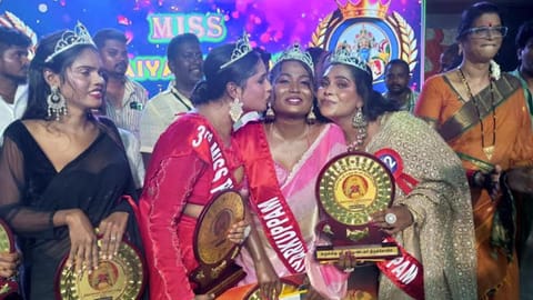 புதுச்சேரியில் அழகிபோட்டி: பாரம்பரிய, நவீன ஆடை அணிந்து நடனமாடி அசத்திய திருநங்கையர்