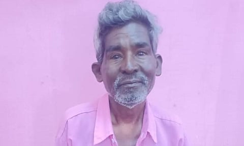 கைதான கிருஷ்ணன்.