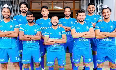 இந்திய ஆக்கி அணி வீரர்கள் 