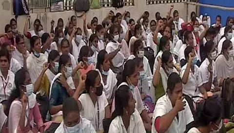 செவிலியர்கள் போராட்டம்