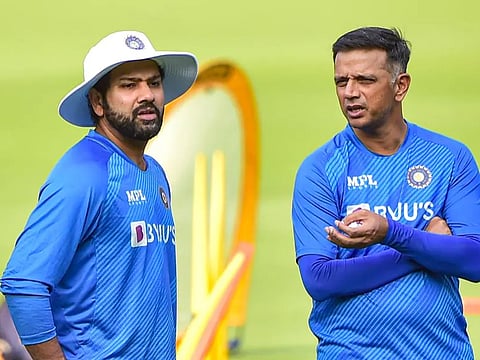 டிராவிட் மற்றும் ரோகித் சர்மா