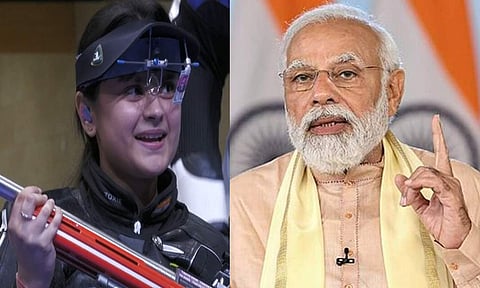 அவனி லெகாரா பிரதமர் மோடி