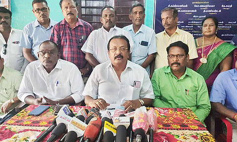 தமிழ்நாடு தொடக்கப்பள்ளி ஆசிரியர் மன்ற மாநில பொதுச் செயலாளர் தியோடர் ராபின்சன் பேட்டியளித்தார்.