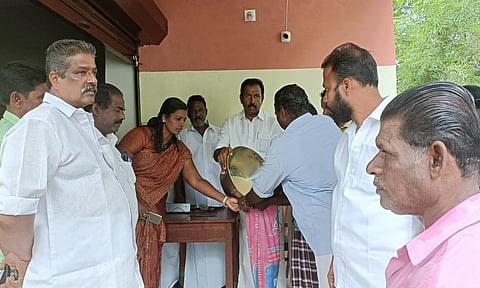 பாலப்பள்ளம் பேரூராட்சியில் ரேசன் கடைக்கு புதிய கட்டிடம்