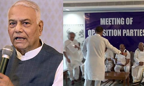 யஷ்வந்த் சின்ஹா எதிர்க்கட்சிகள் ஆலோசனை கூட்டம் 