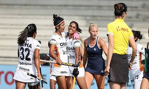 புரோ ஹாக்கி லீக்: முதலாவது ஆட்டத்தில் அமெரிக்காவை வென்றது இந்தியா