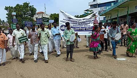 ஆலங்குடியில் கள்ளச்சாரயத்திற்கு எதிரான விழிப்புணர்வு பேரணி