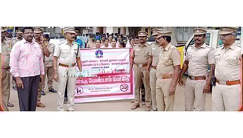 போதை பொருள் ஒழிப்பு விழிப்புணர்வு பேரணி