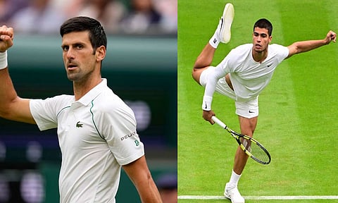 நோவக் ஜோகோவிச் கார்லோஸ் அல்கராஸ்