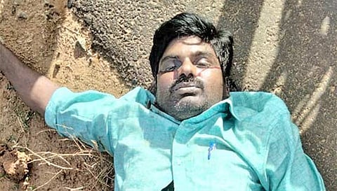 இறந்து கிடந்த முனீஸ்வரன்.